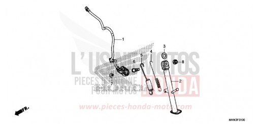 SIDE STAND CB650RAK de 2019